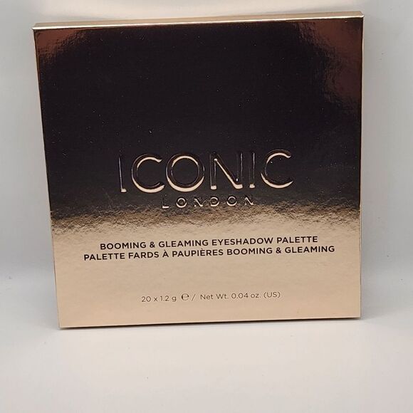 Iconic London Booming and Gleaming Eyeshadow Palette 20 Shades Matte Shimmer - Picture 5 of 6